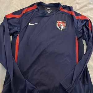 USMNT Nike Long Sleeve Training Top Medium